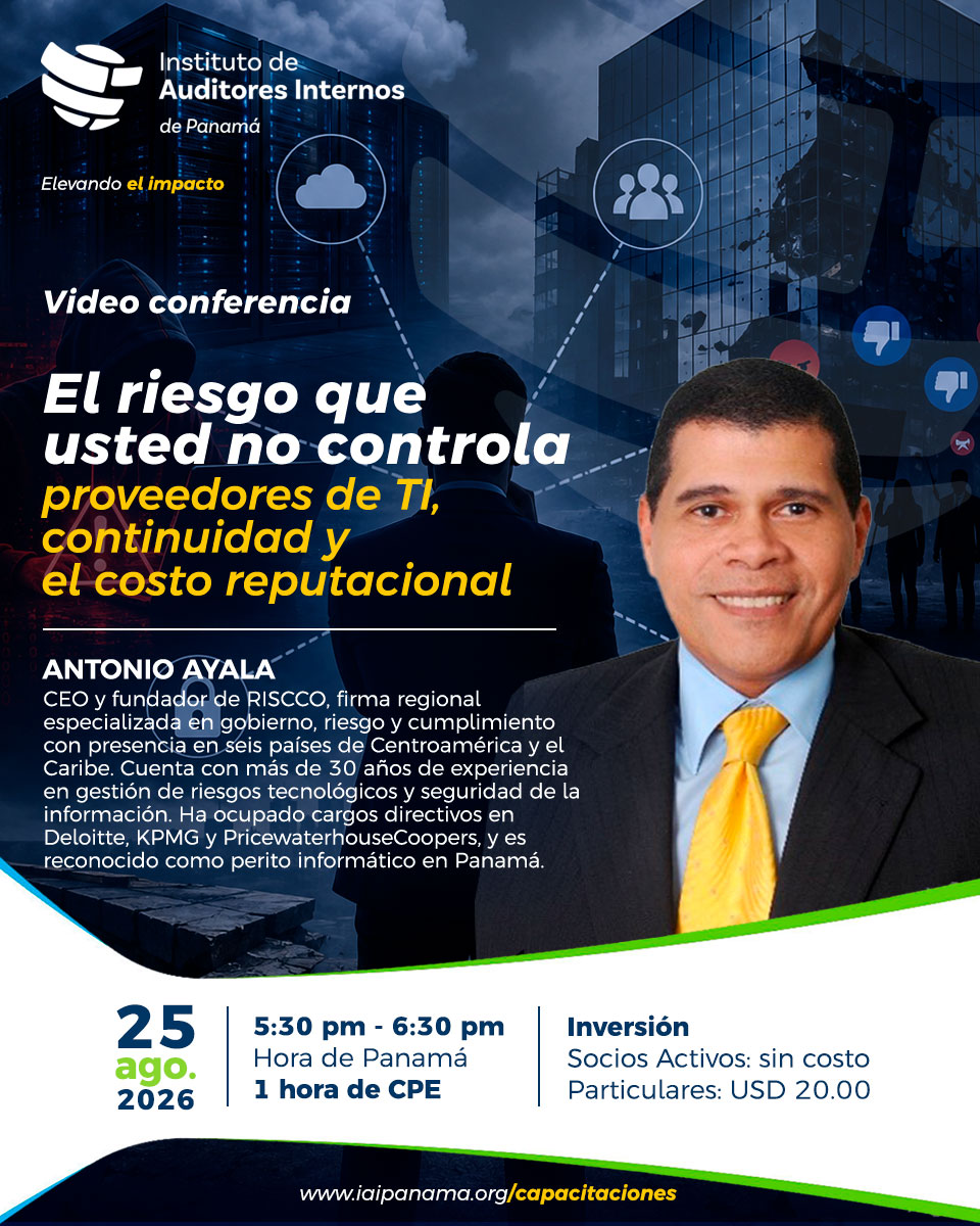 El riesgo que usted no controla: proveedores de TI, continuidad y costo reputacional